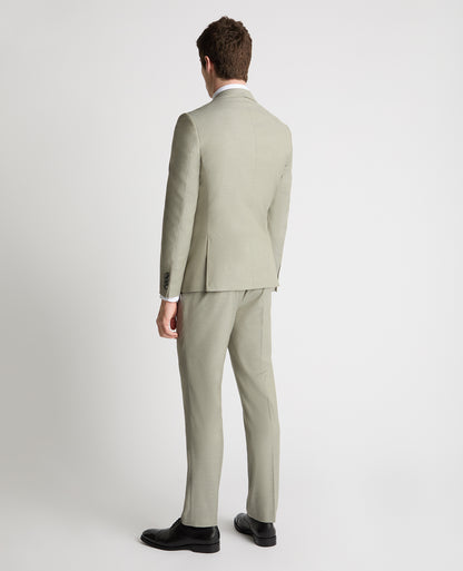 Slim Fit Double-Breasted Stretch Suit