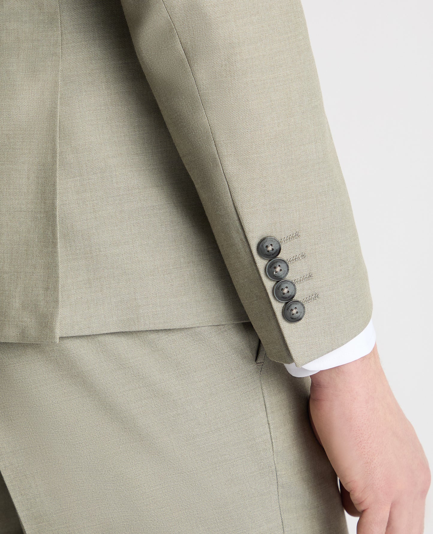 Slim Fit Double-Breasted Stretch Suit