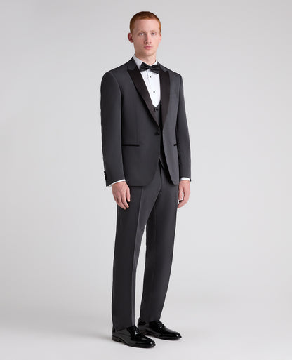 Dark Grey Slim Fit Stretch Dinner Suit