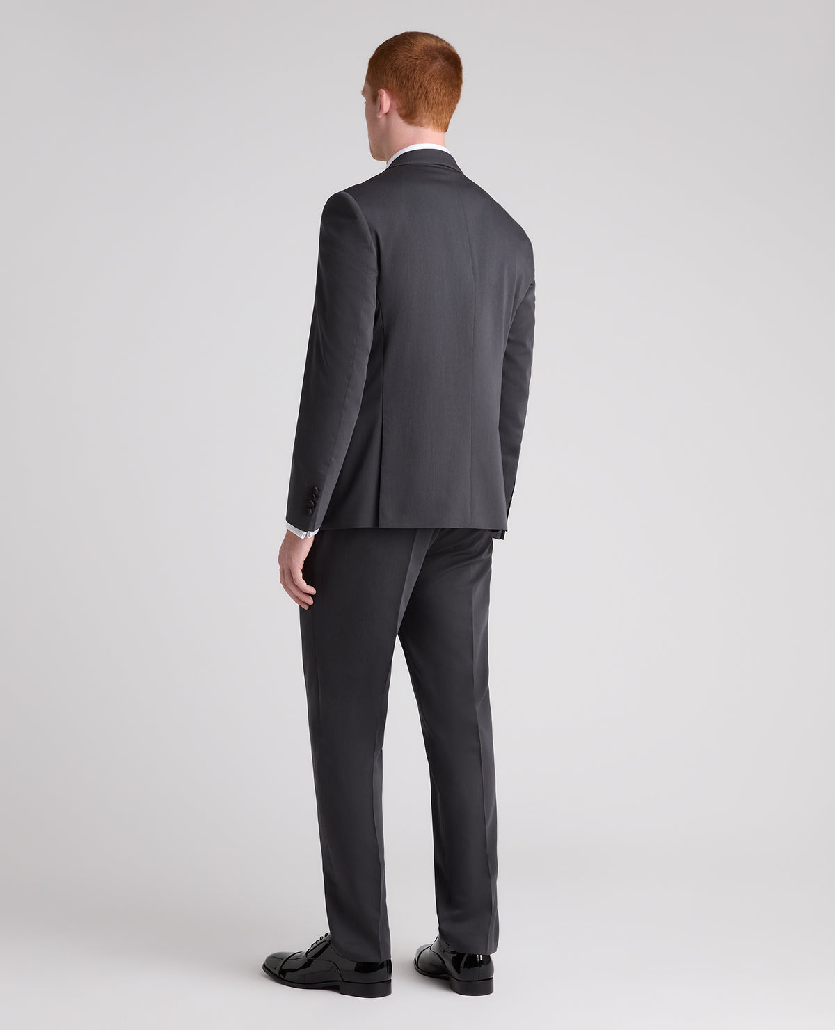 Dark Grey Slim Fit Stretch Dinner Suit