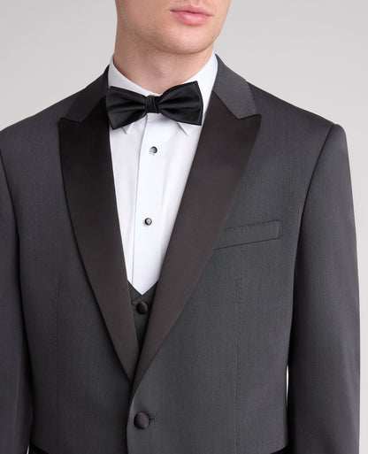 Dark Grey Slim Fit Stretch Dinner Suit