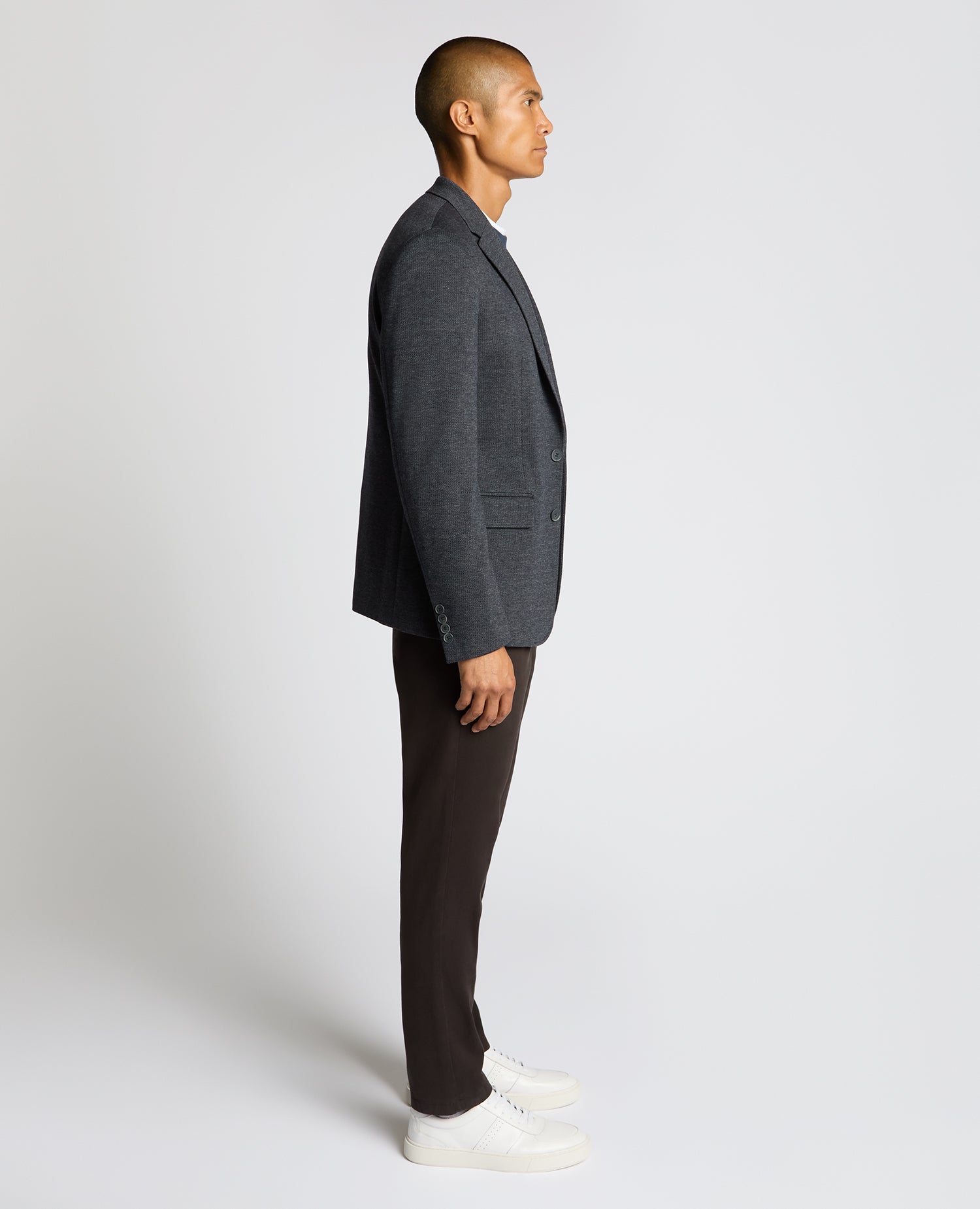 Slim Fit Jersey-Blend Angelo Jacket – Remus Uomo