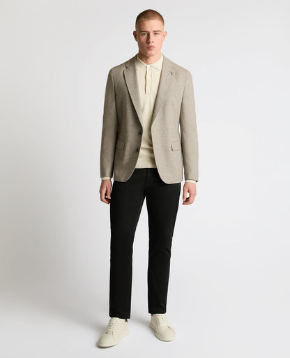 Slim Fit Wool-Blend Alto Jacket