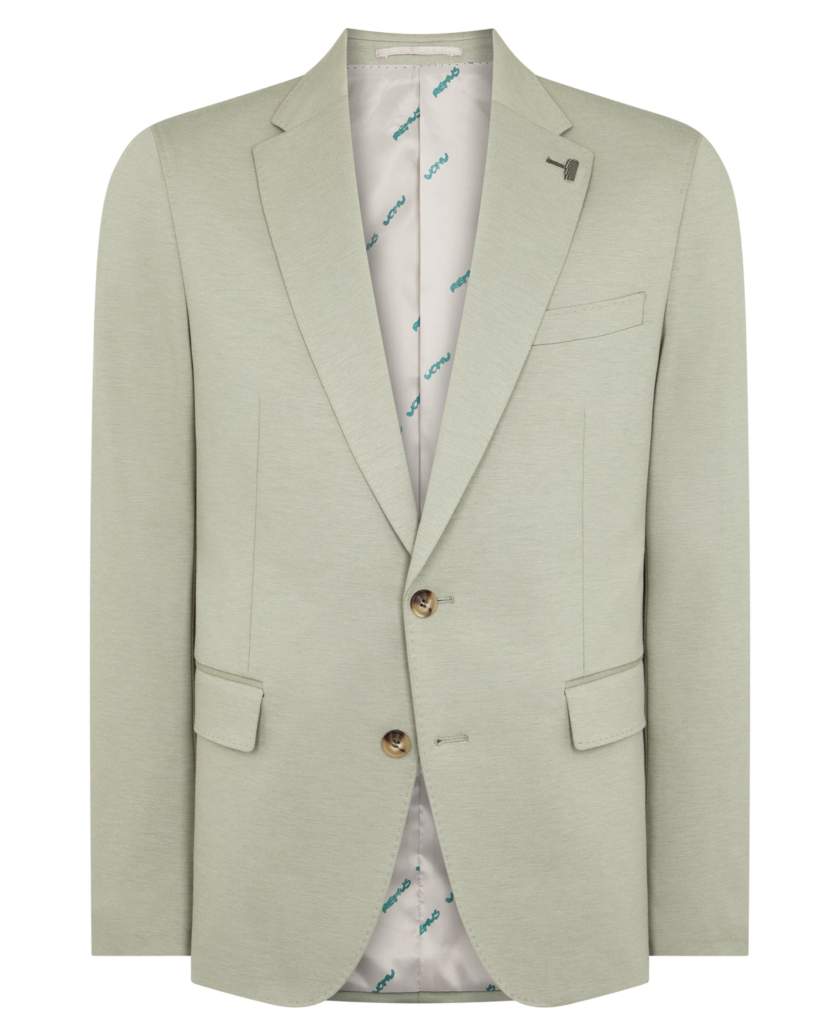 Man wearing a green jacket