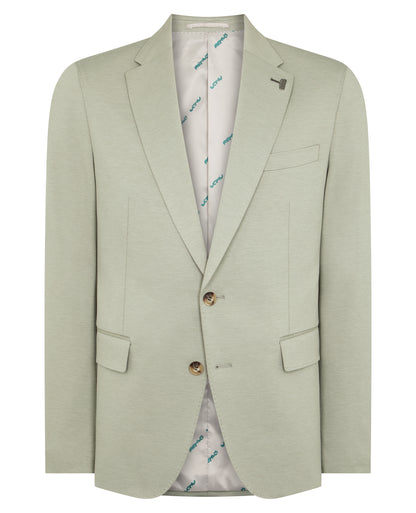 Man wearing a green jacket