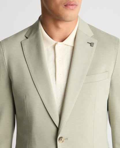 Man wearing a green jacket
