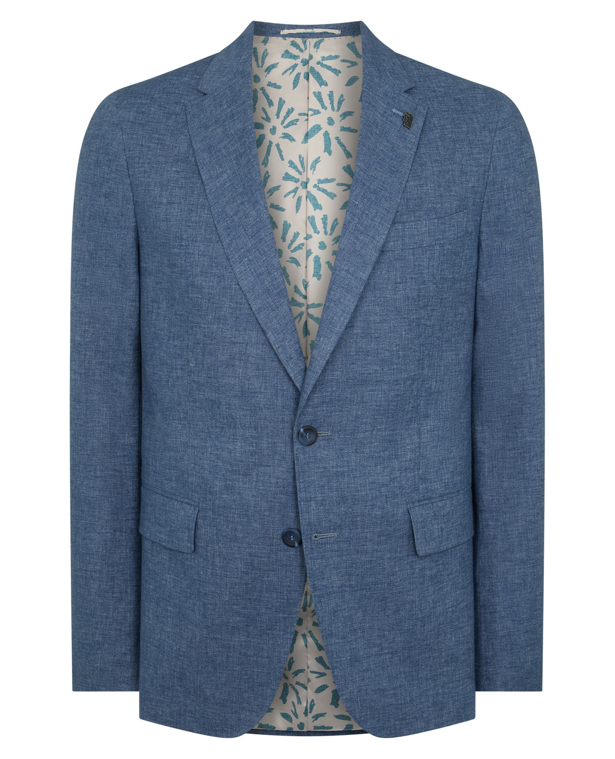 Man wearing a blue jacket