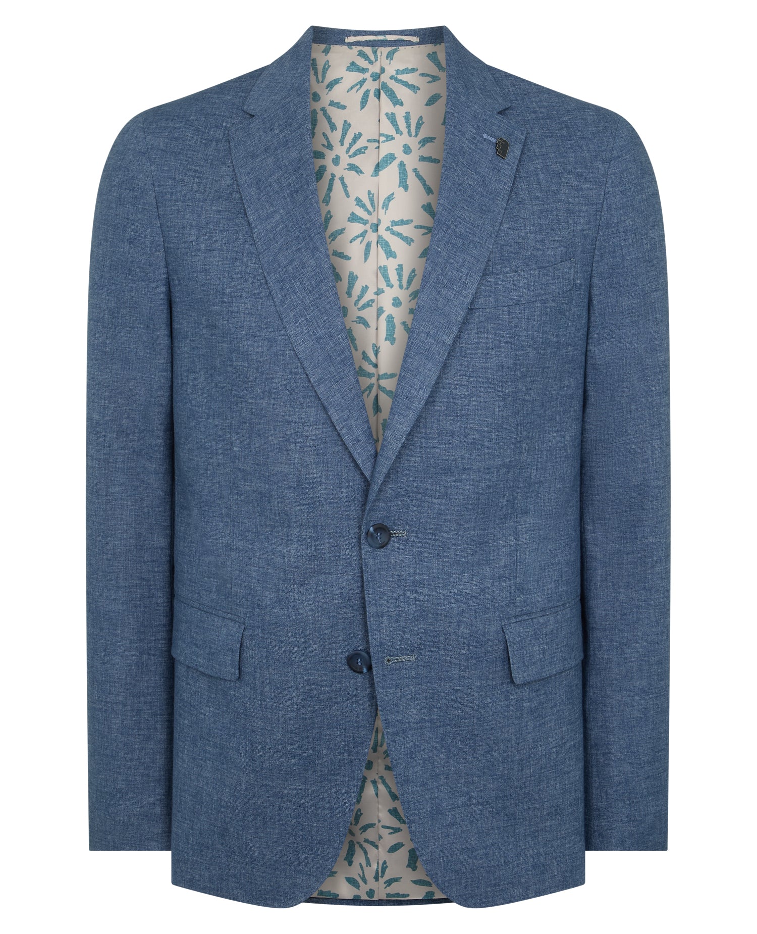 Man wearing a blue jacket