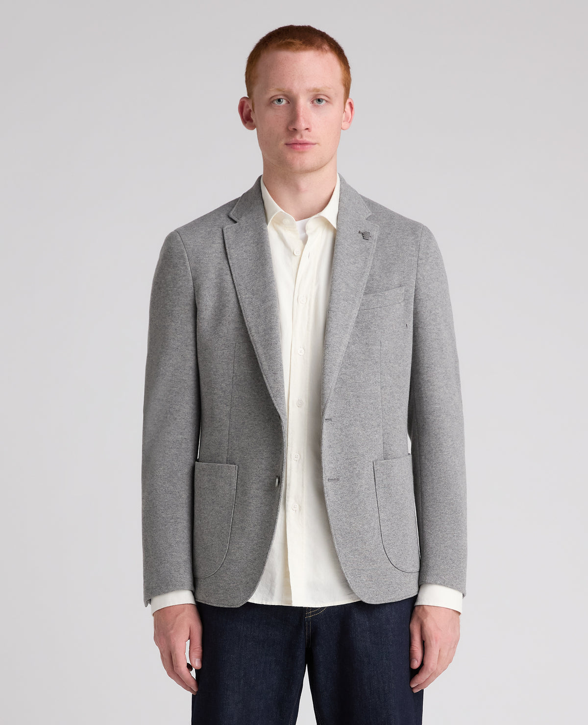 Grey Antoni Wool Blend Jacket