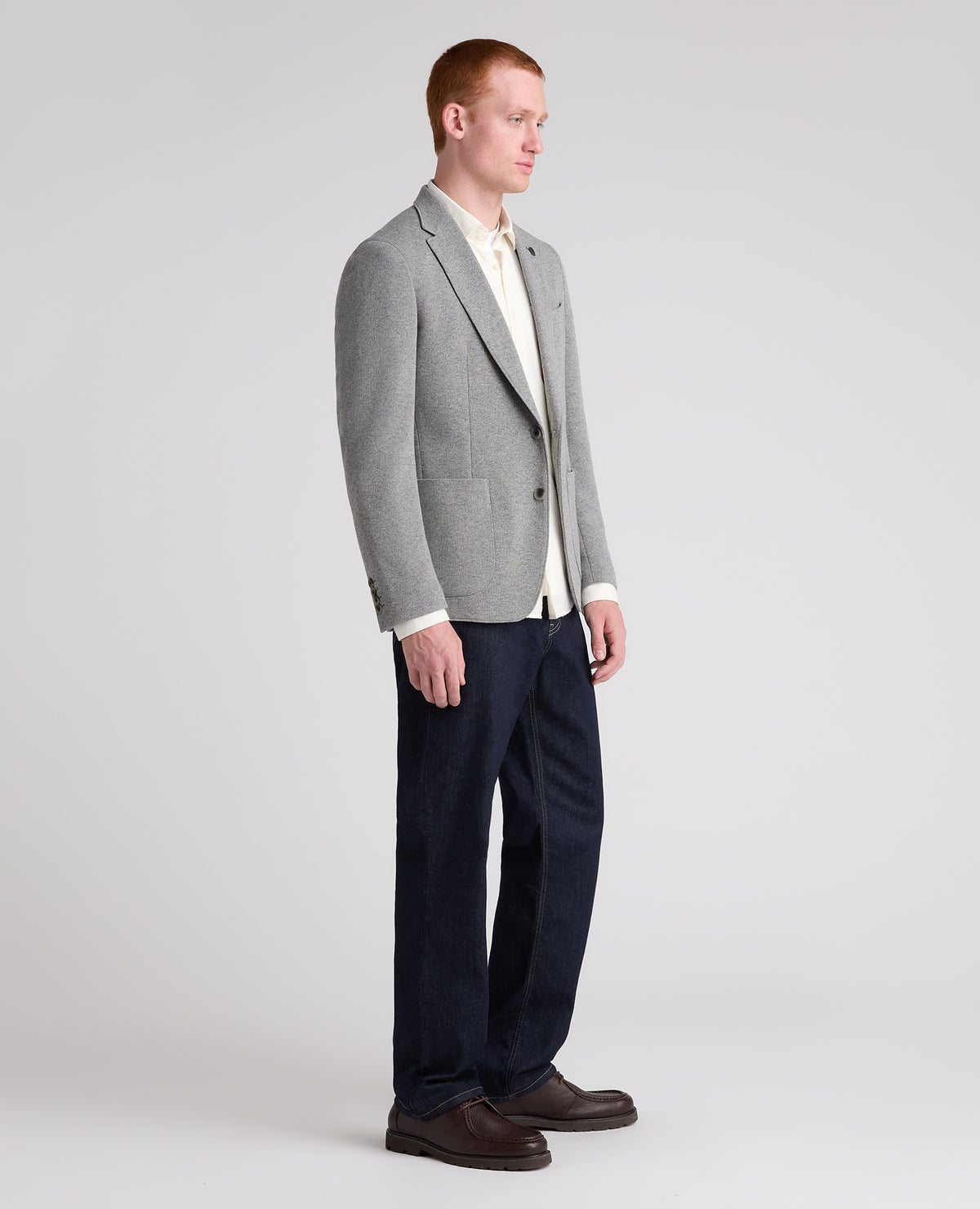 Grey Antoni Wool Blend Jacket