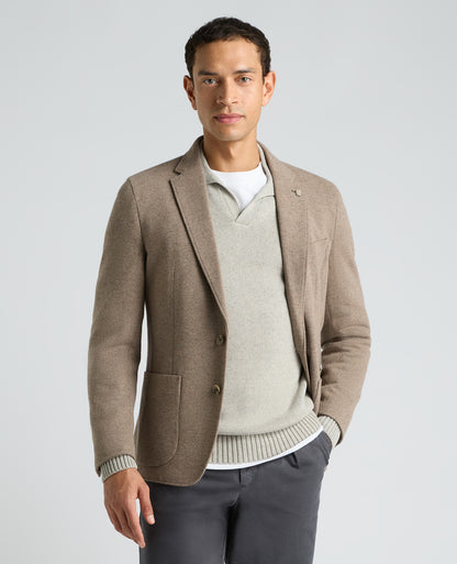 Taupe Antoni Wool Blend Jacket