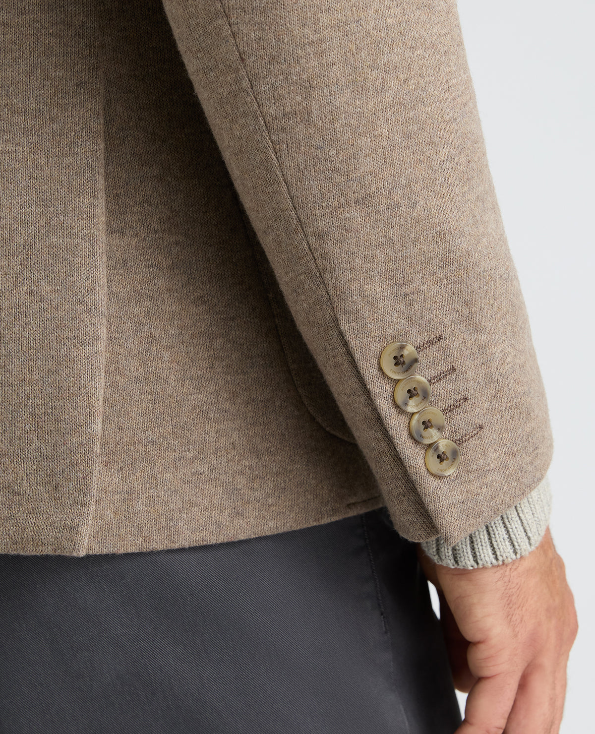 Taupe Antoni Wool Blend Jacket