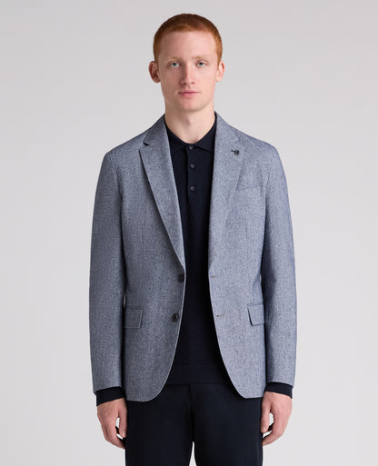Blue Alto Wool Blend Jacket