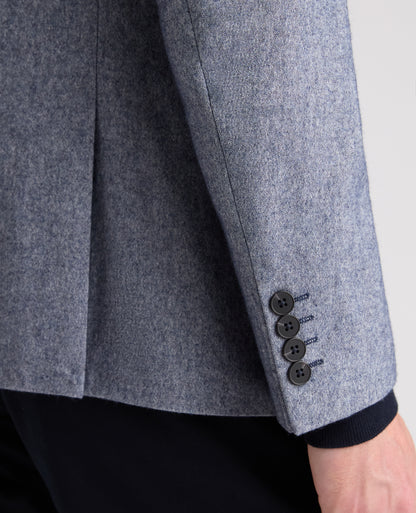 Blue Alto Wool Blend Jacket