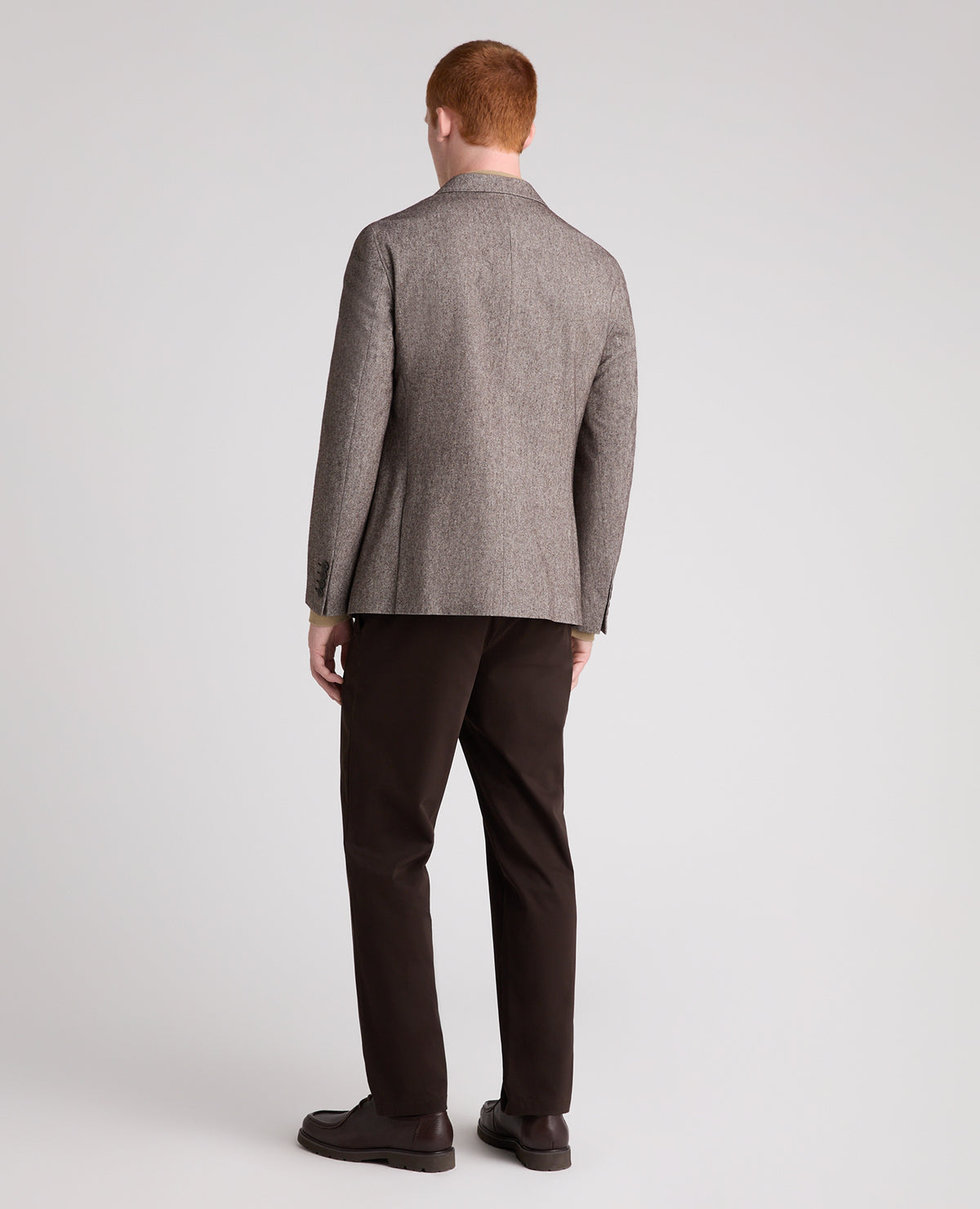 Brown Alto Wool Blend Jacket