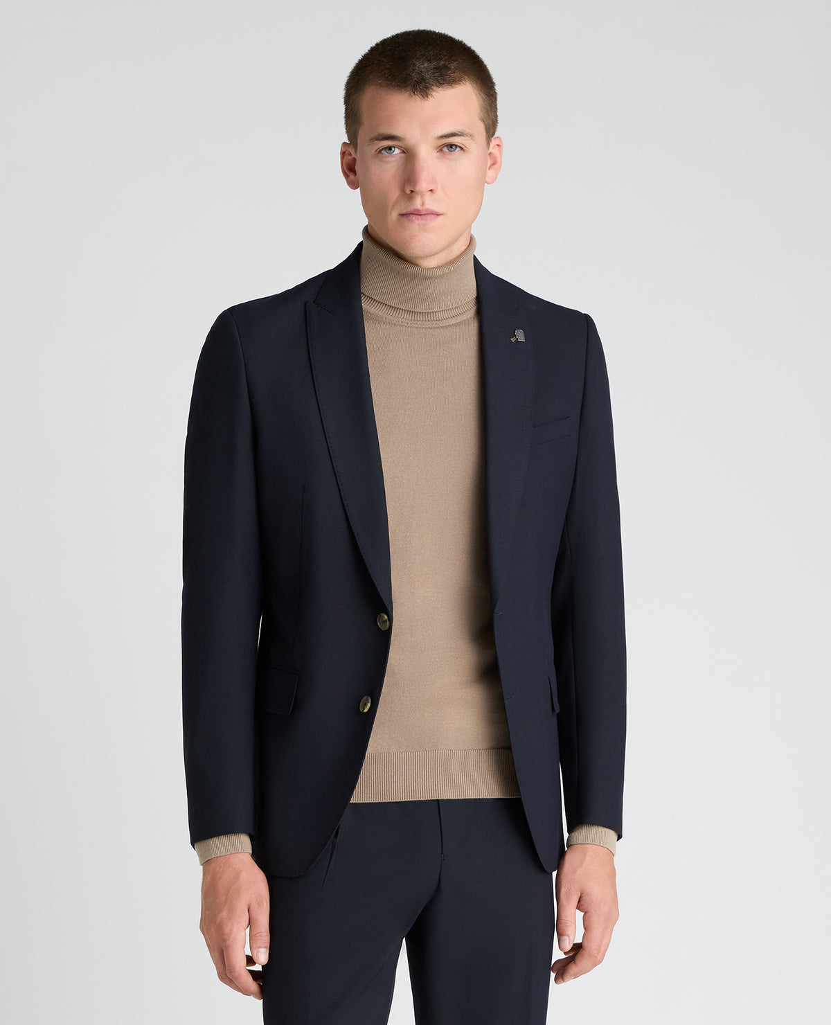 Navy Alfonso Stretch Jacket