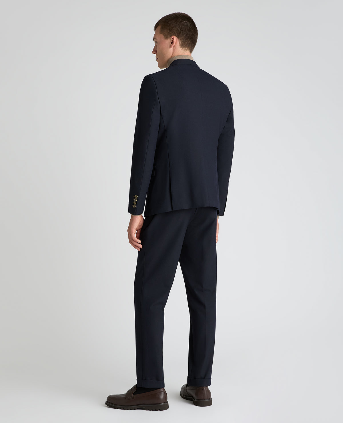 Navy Alfonso Stretch Jacket