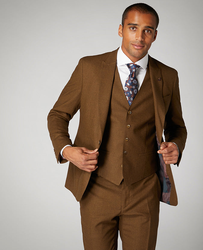 X-Slim Fit Wool-Blend Stretch 3 Piece Suit