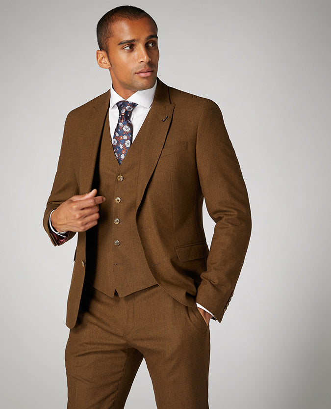 X-Slim Fit Wool-Blend Stretch 3 Piece Suit