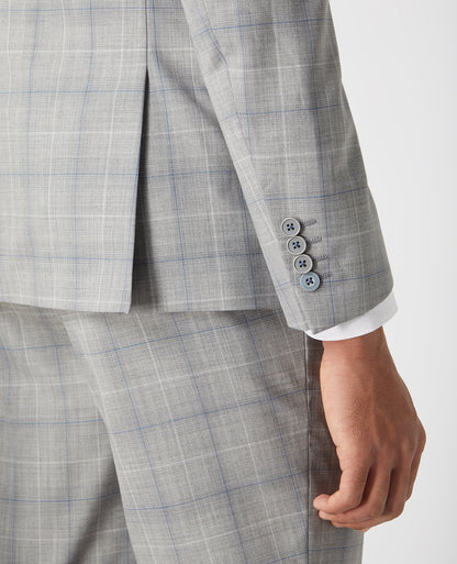 Man wearing a grey Slim Fit Mix and Match Suit