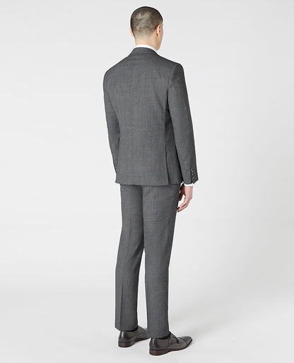 Man wearing a grey Mix and Match Suit Jacket
