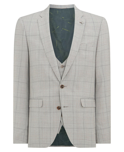 Man wearing a grey X-Slim Mix and Match Suit