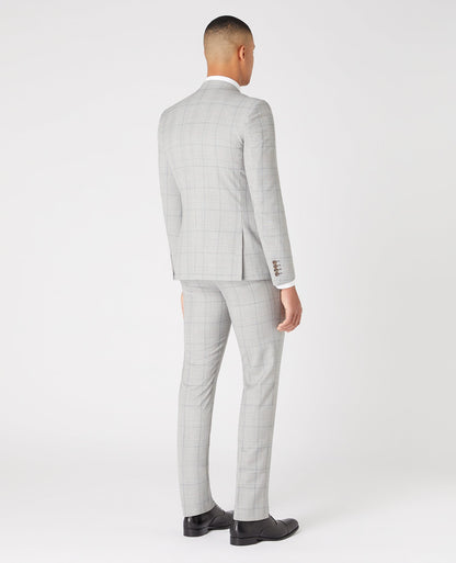Man wearing a grey X-Slim Mix and Match Suit