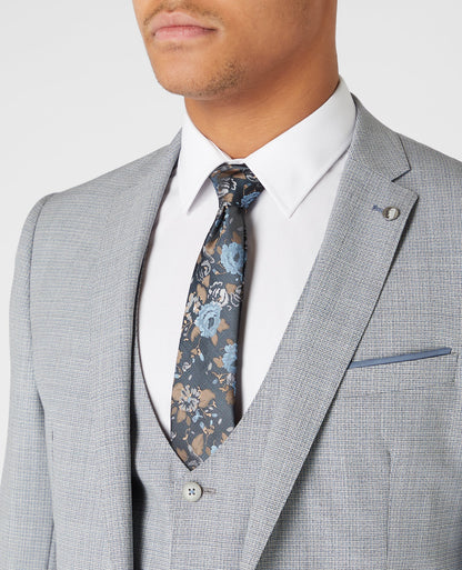 Man wearing a grey Slim Fit Mix and Match Suit