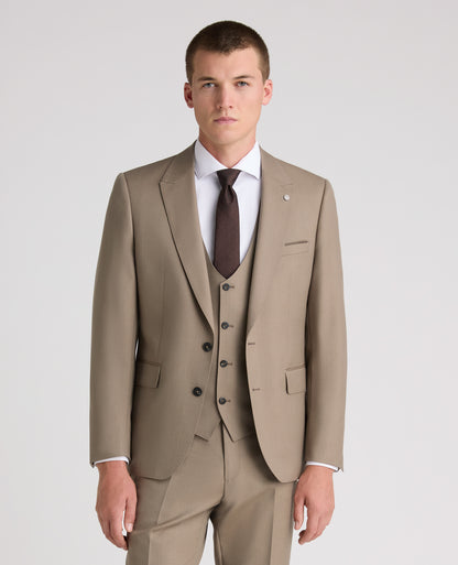 Stone Slim Fit Wool Rich Suit