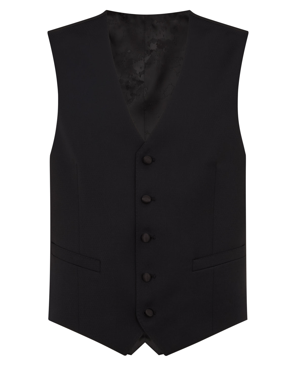 Man wearing a Black suit
