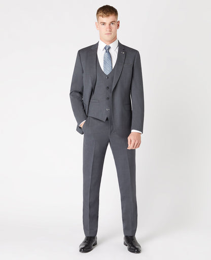 Slim Fit Wool-Blend Stretch Mix and Match Waistcoat