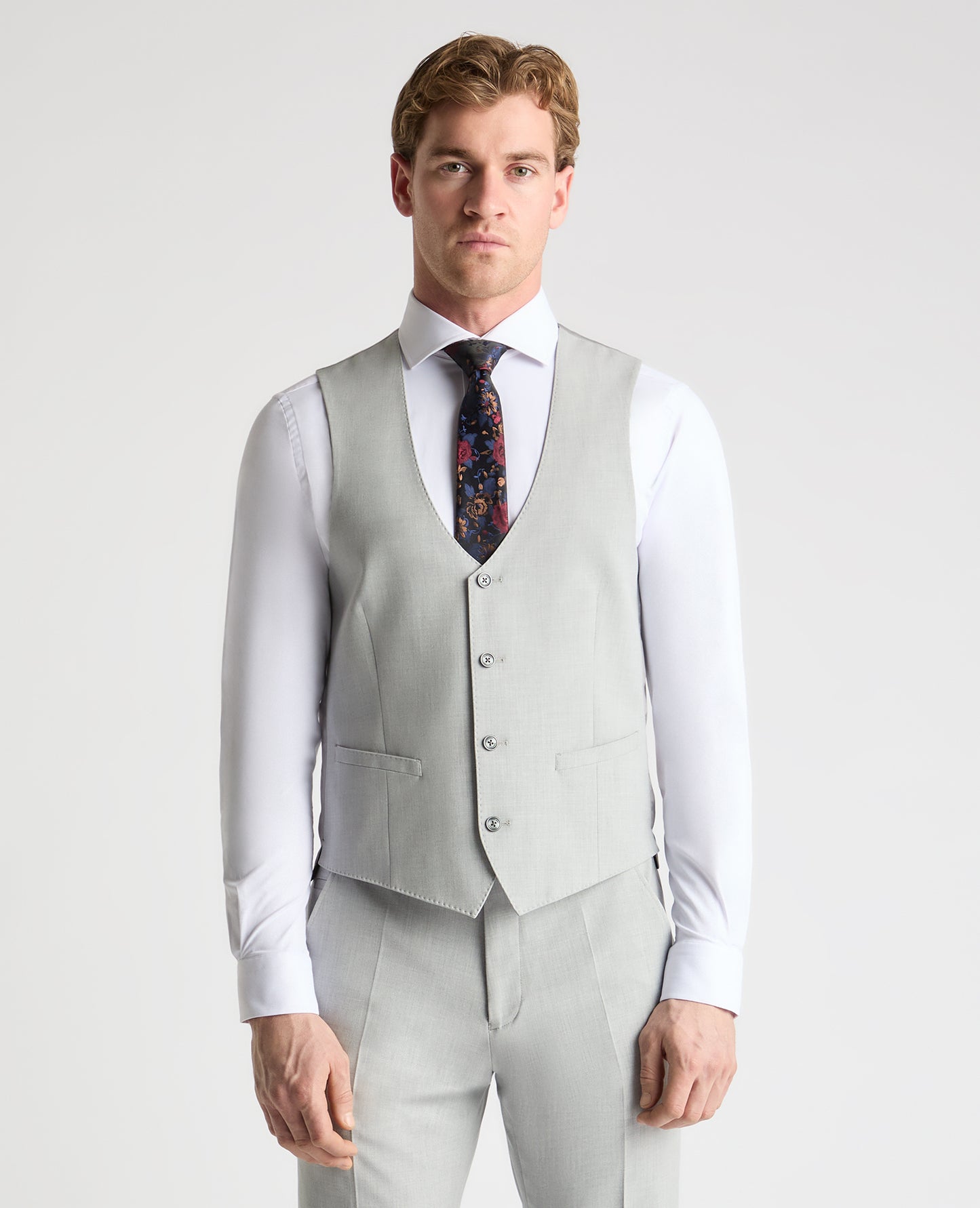 Slim Fit Stretch Waistcoat