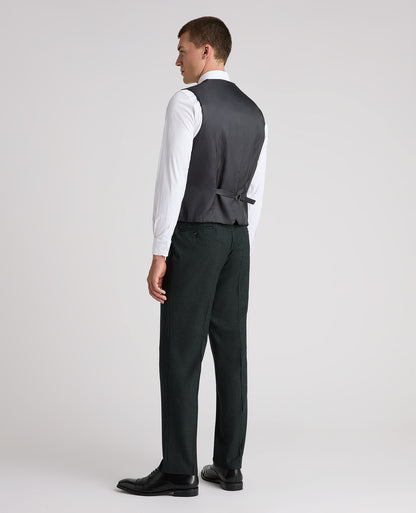 Dark Green Tapered Fit Wool Rich Suit