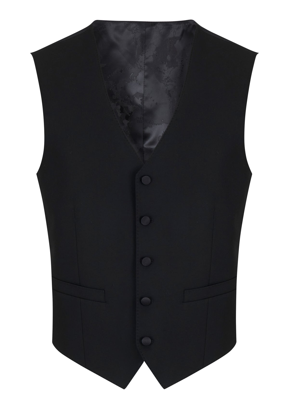 Man wearing a Black suit