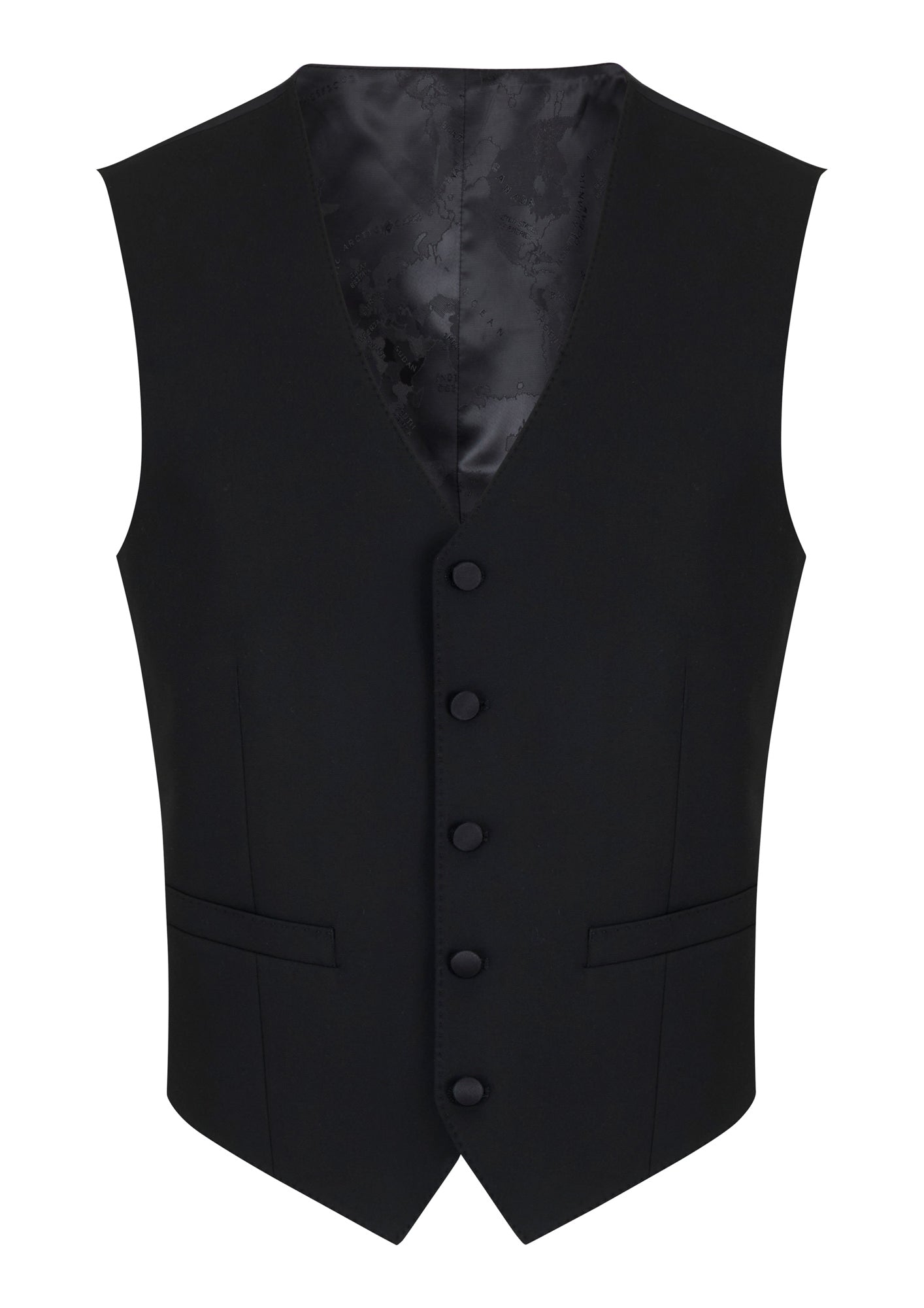 Man wearing a Black suit