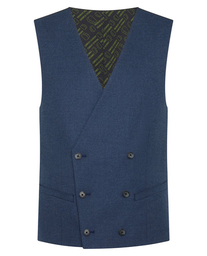 Man wearing a blue Slim Fit Stretch Suit