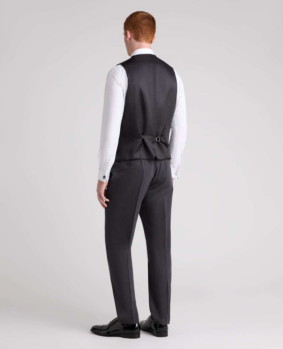 Dark Grey Slim Fit Stretch Dinner Suit