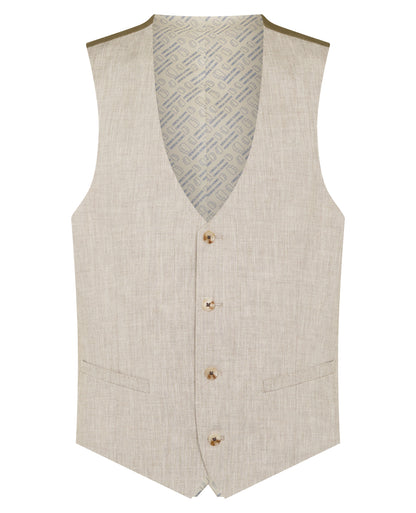 Man wearing a stone suit
