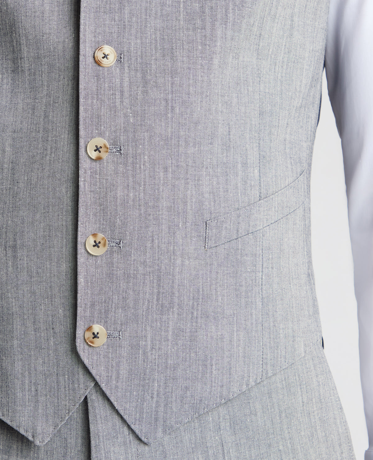 Man wearing a blue suit