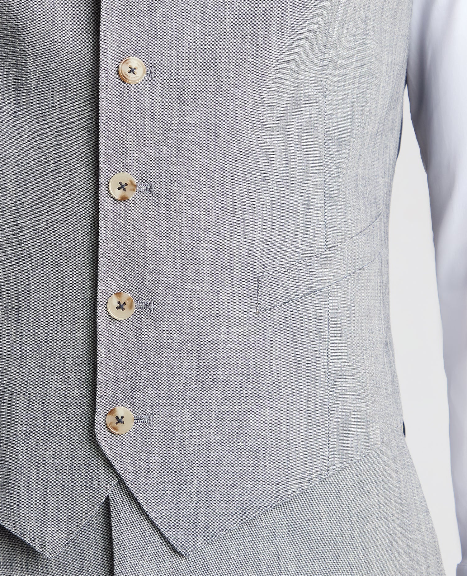 Man wearing a blue suit