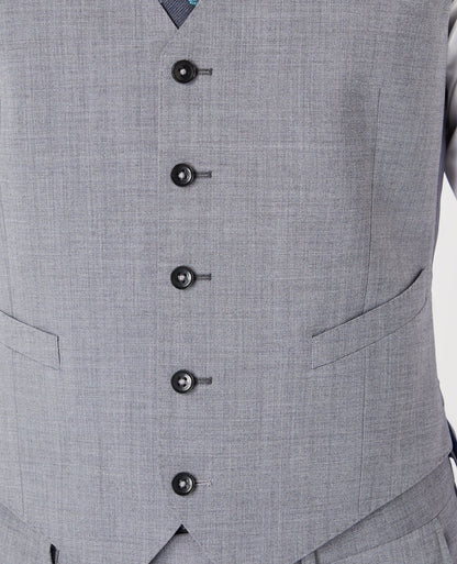 Tapered Fit Wool-Rich Mix and Match Waistcoat