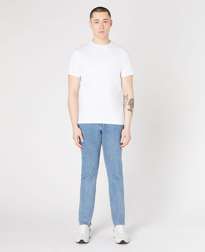 Slim Leg Cotton-Stretch Jeans