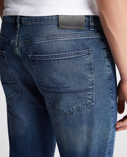 Slim Leg Cotton-Stretch Jeans