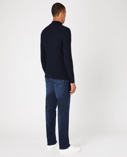 Straight Leg Cotton Stretch Jeans