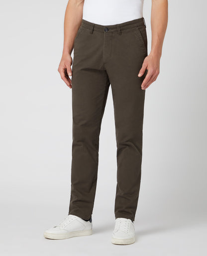 Slim Leg Cotton-Stretch Chino