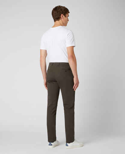 Slim Leg Cotton-Stretch Chino