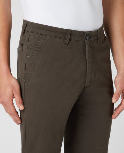 Slim Leg Cotton-Stretch Chino