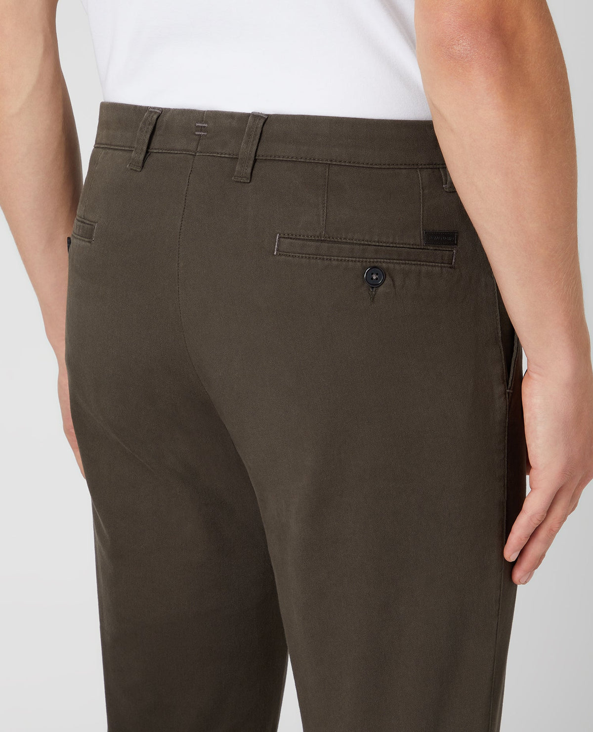 Slim Leg Cotton-Stretch Chino