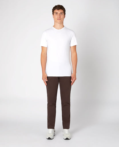 Slim Leg Cotton-Stretch Chino