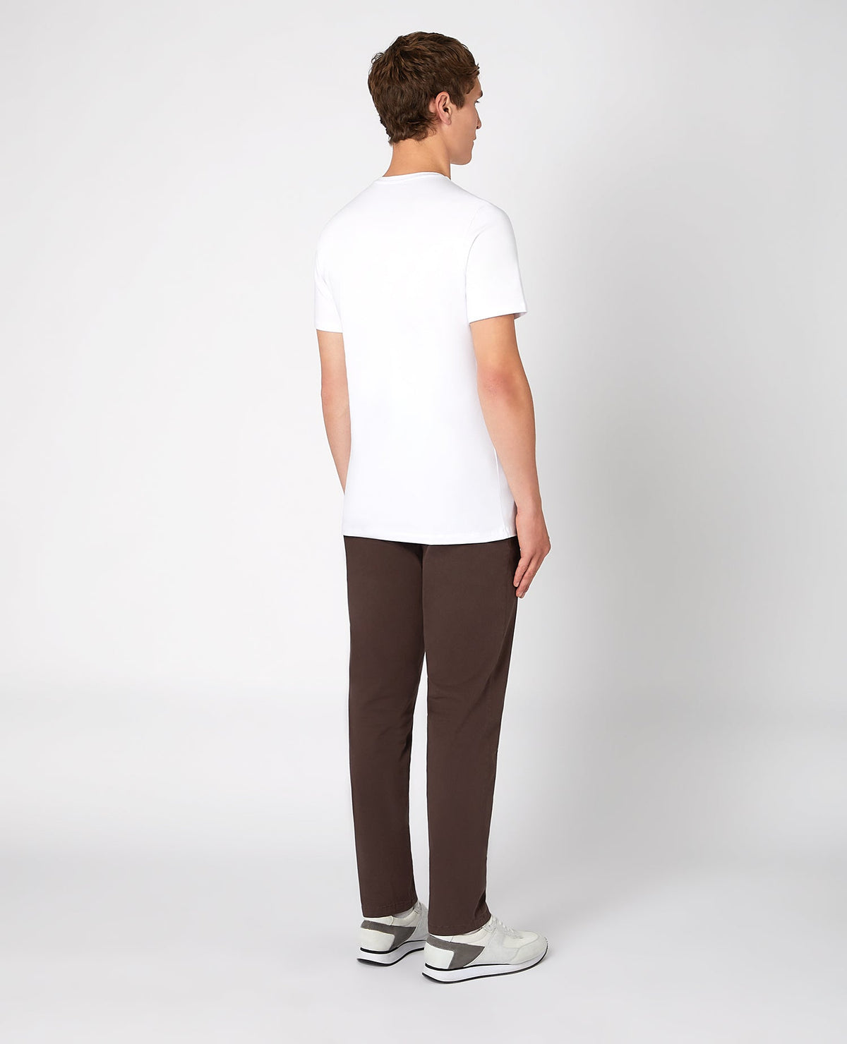 Slim Leg Cotton-Stretch Chino